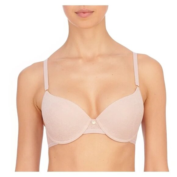 NATORI Honey Blush Jacquard Bra Size 32D NEW NWT - Picture 1 of 2